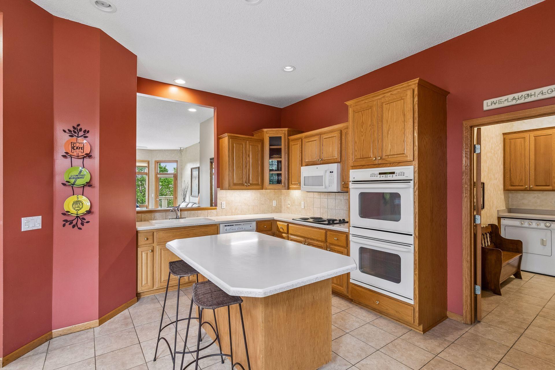Great space for cooking and dining