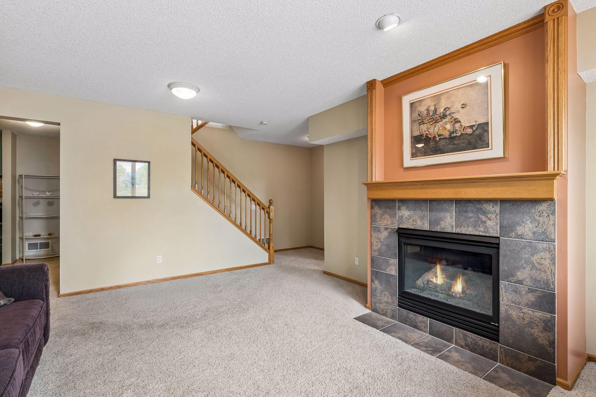 Descend into the spacious basement!