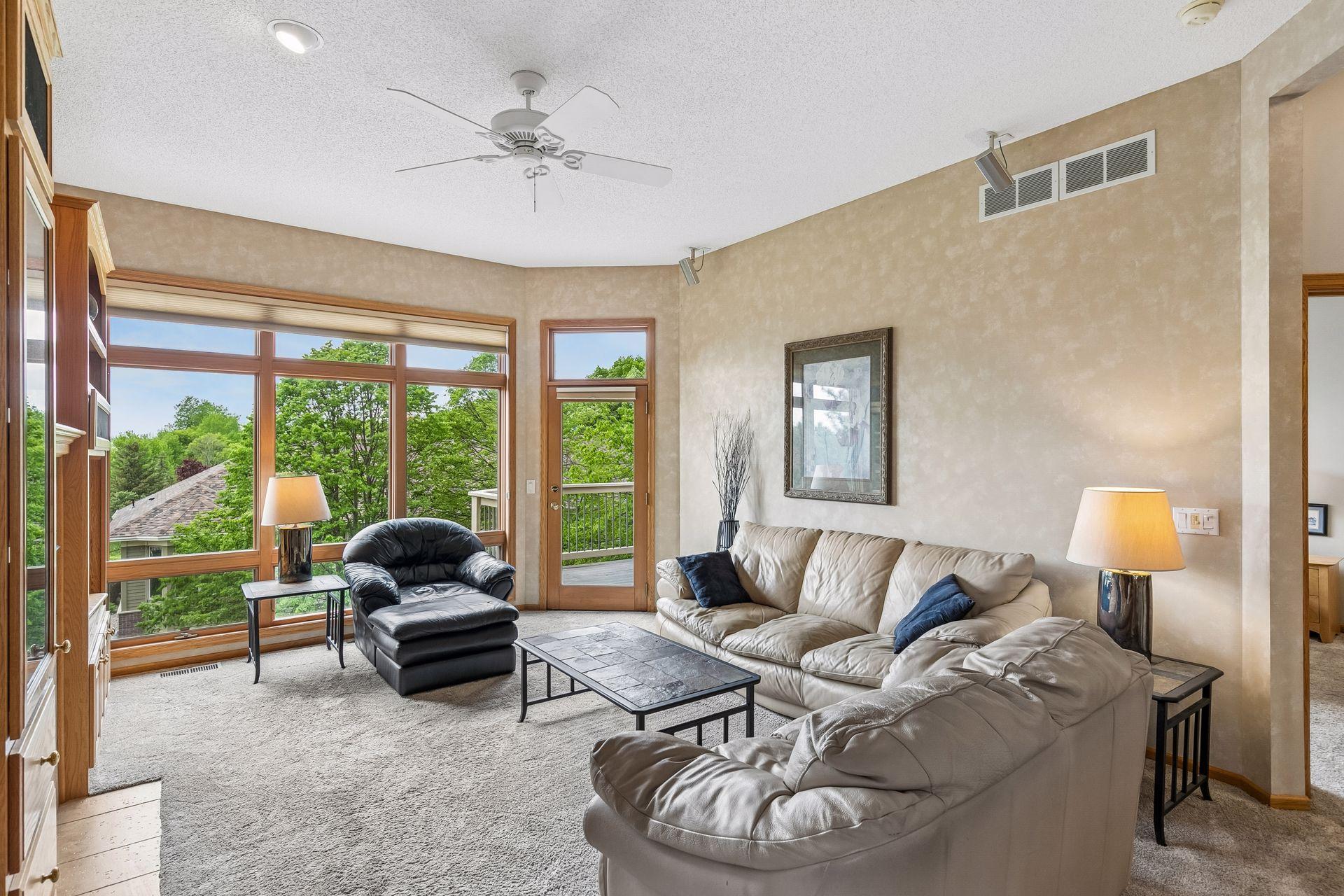 Tons of natural light and plenty of space for guests