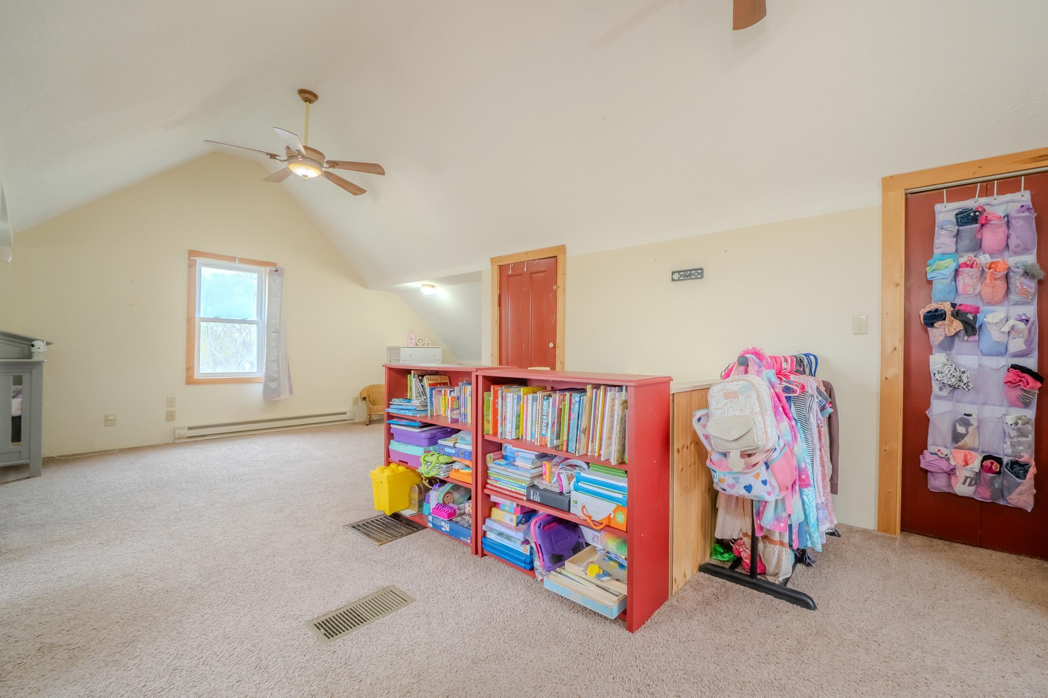 Upper level bedroom