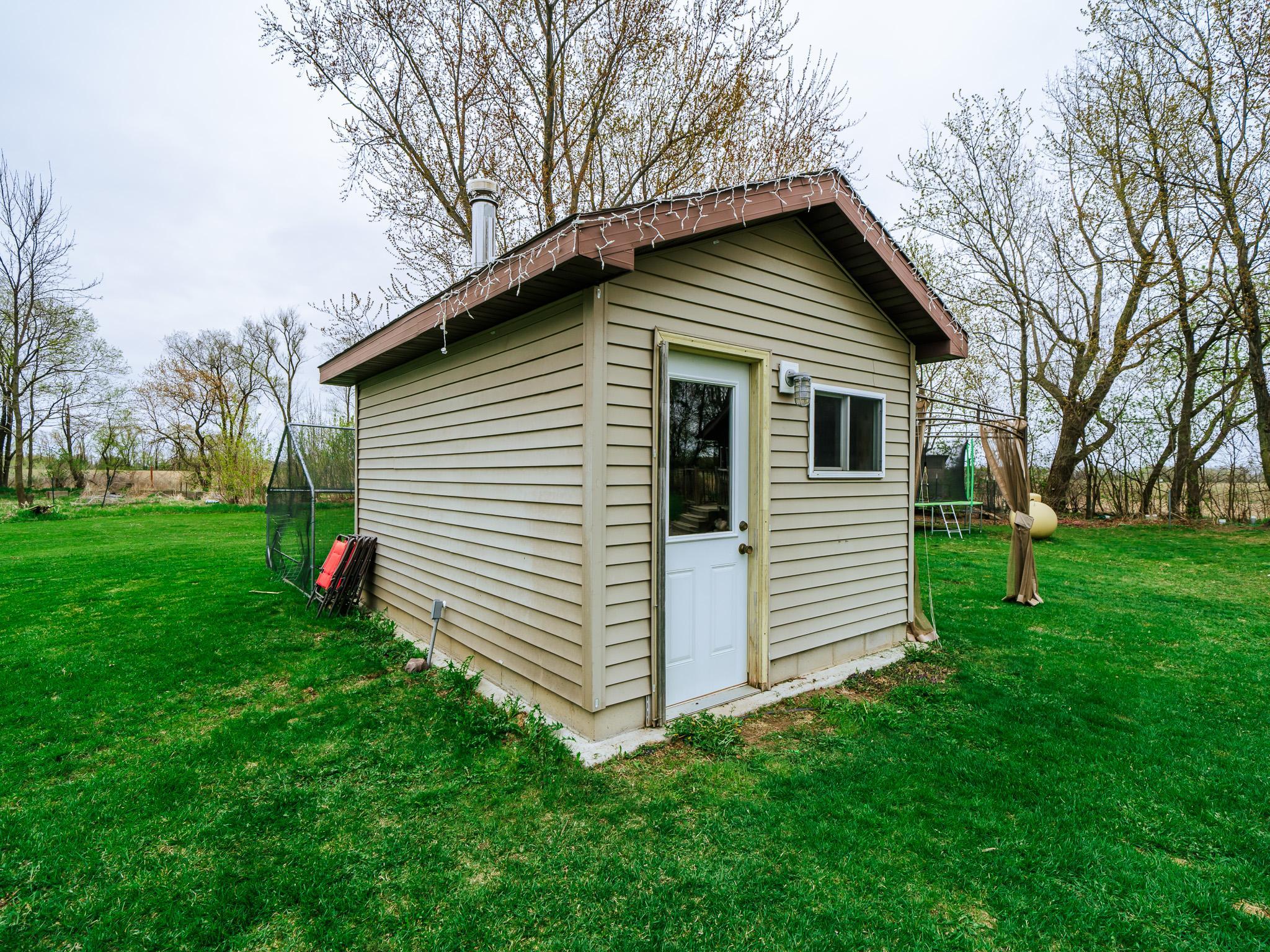 Outdoor sauna - electric