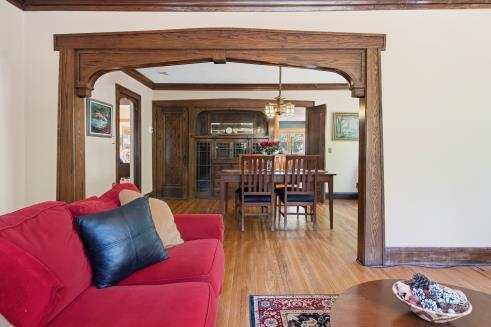 Living Room to Dining Room
