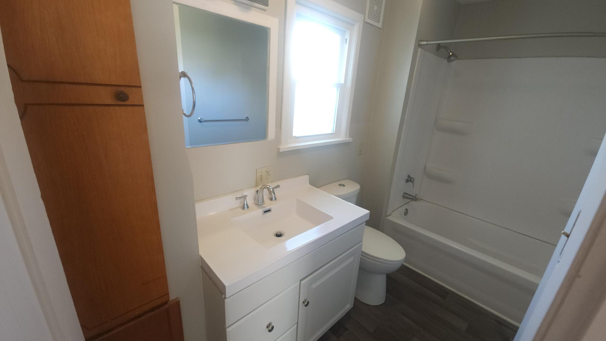 Unit #1 Bathroom