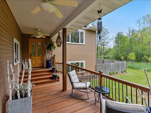 Welcoming front door porch