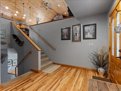 Spacious foyer