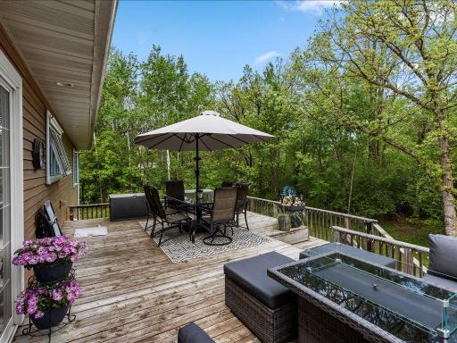 Amazing custom designed deck