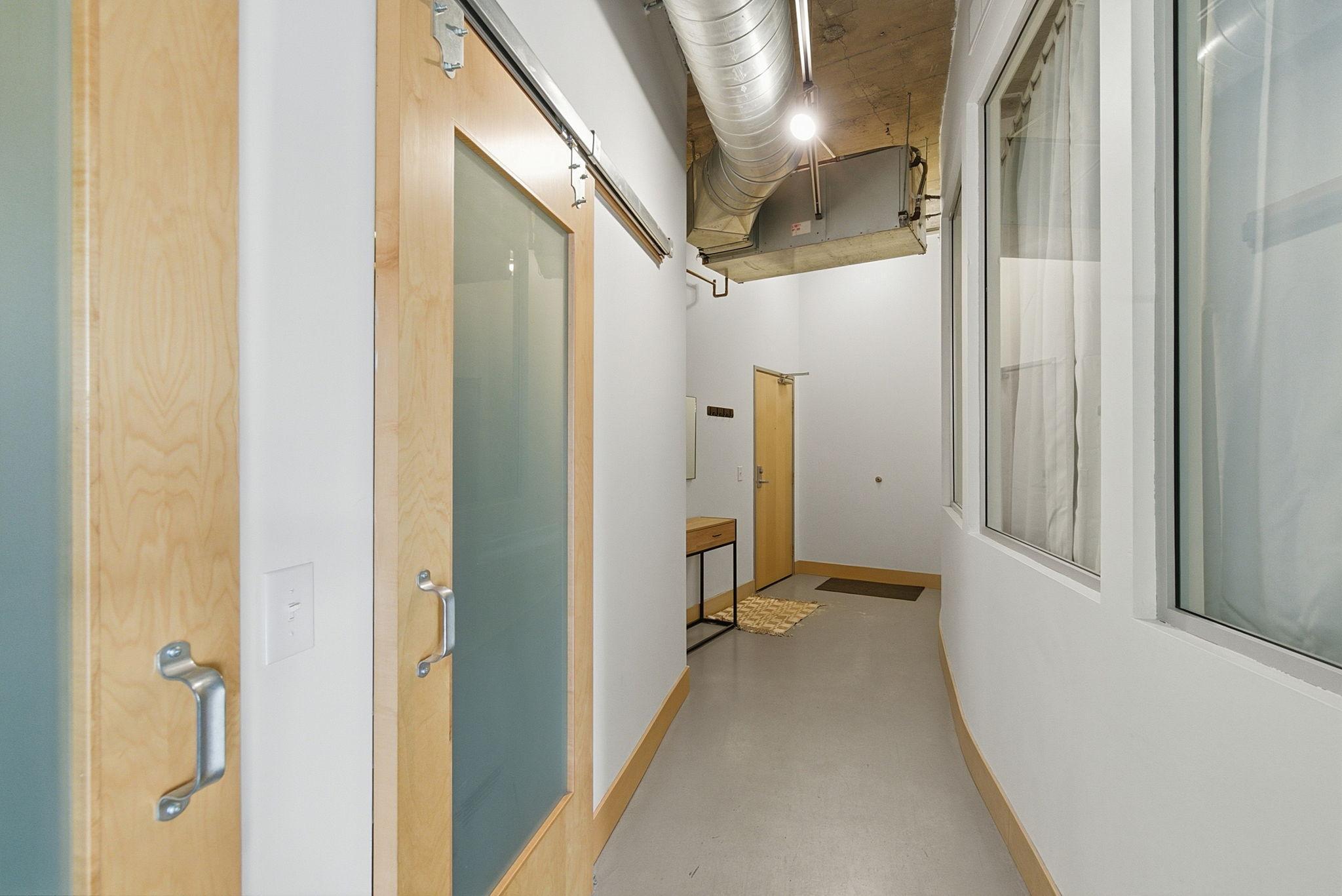 Excellent closet space.