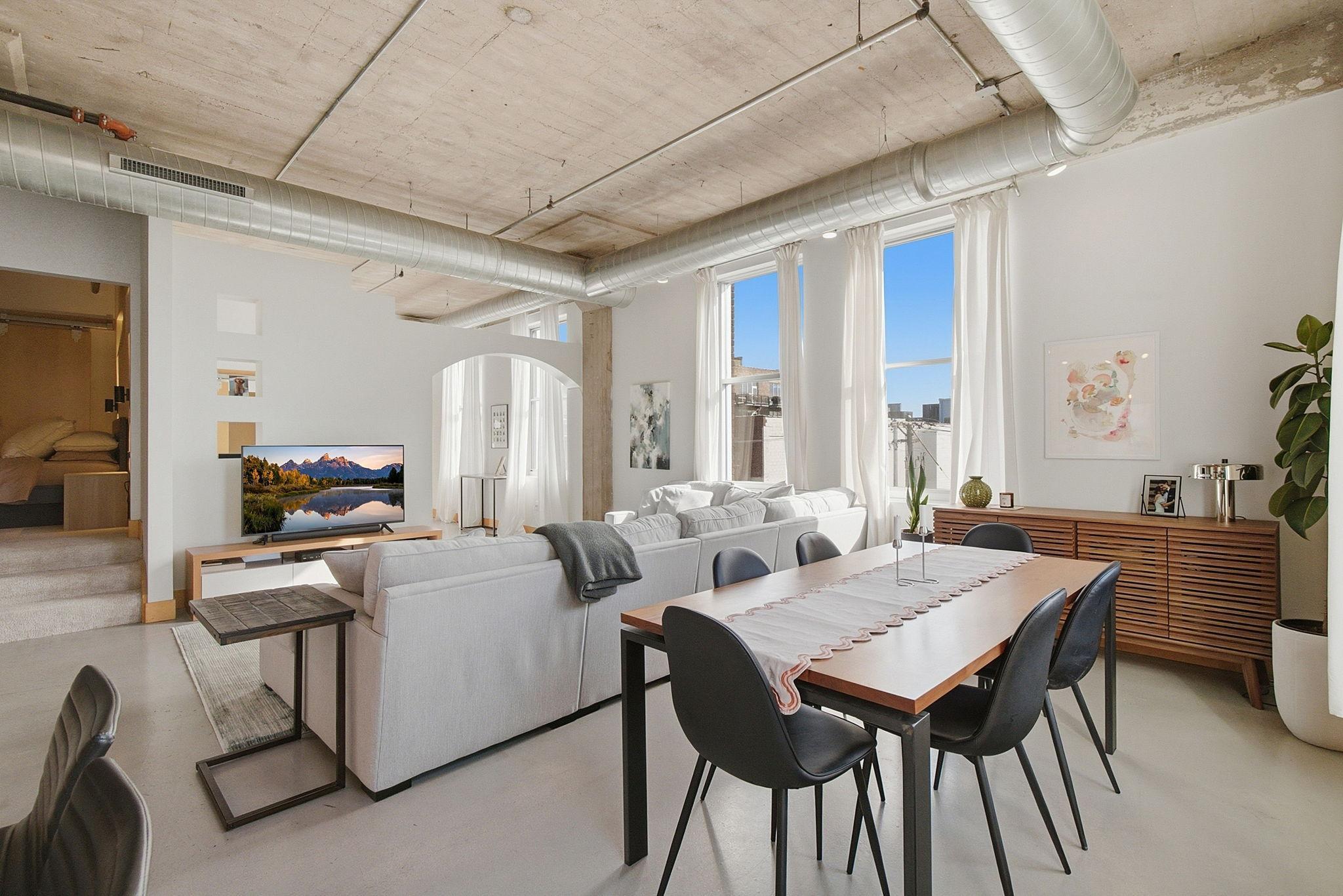 Plenty of space for formal dining.