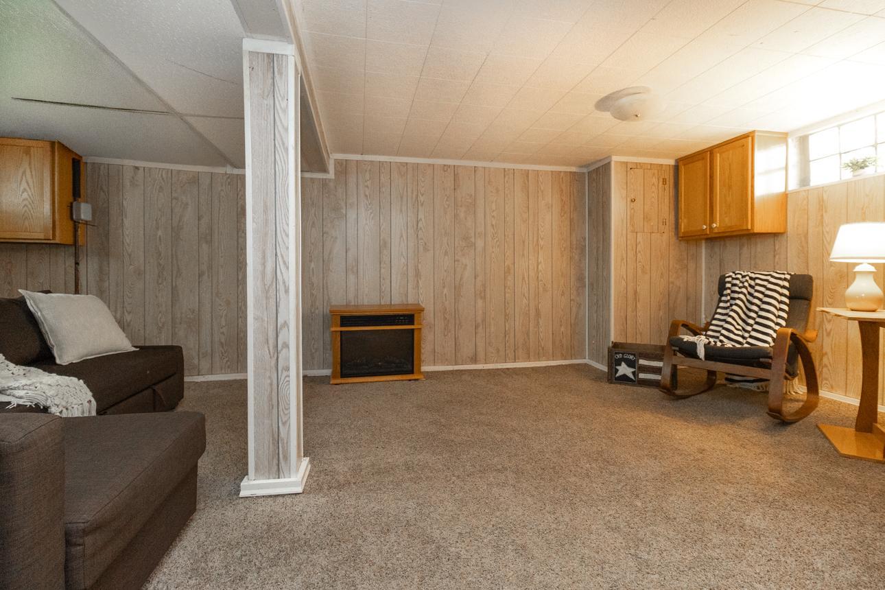 Lower level family room