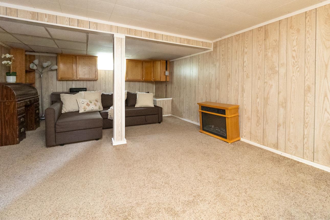 Lower level family room