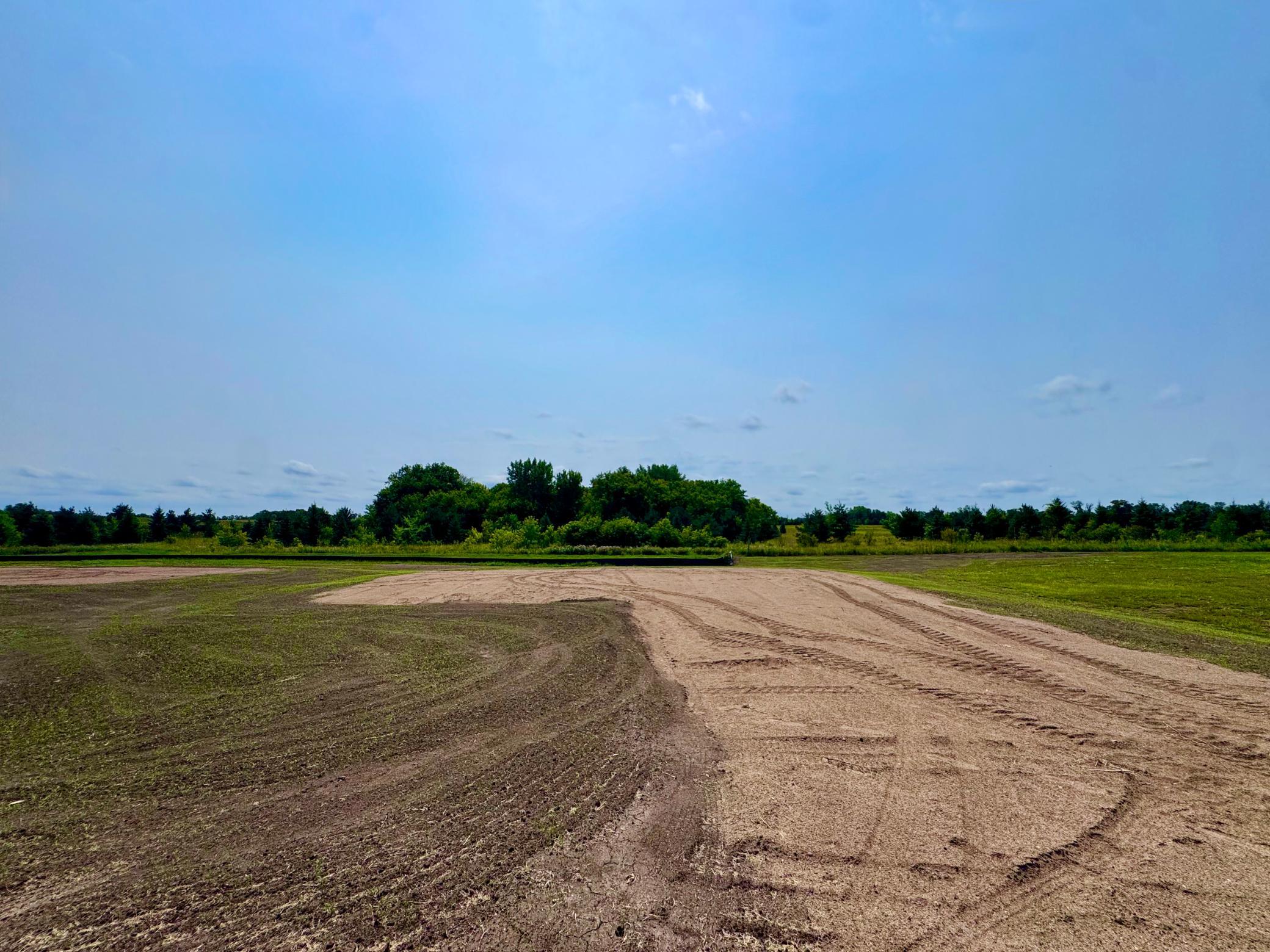View of lot 3 from the road.