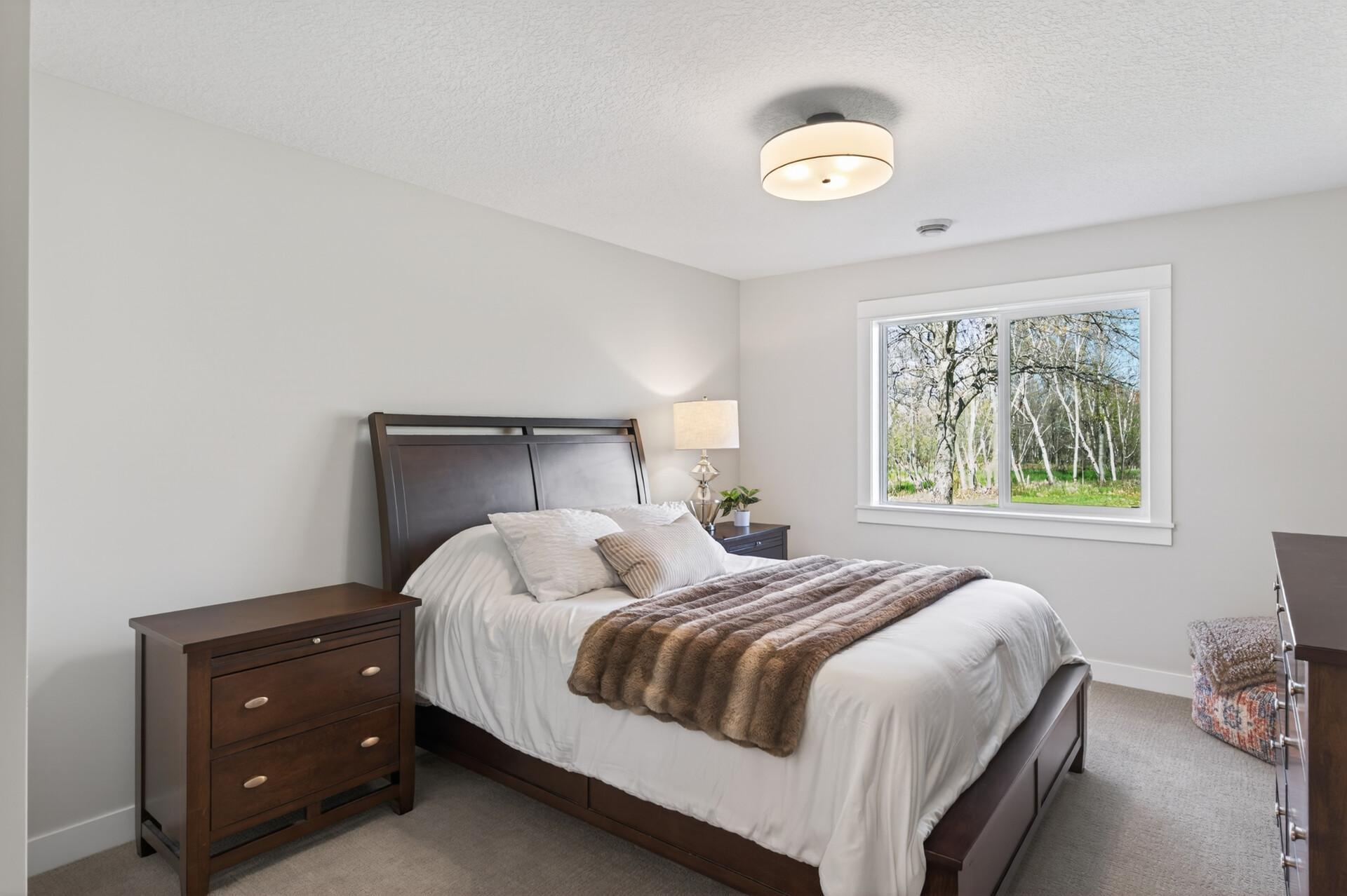 Lower level also features two additional bedrooms