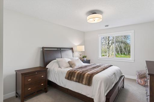 Lower level also features two additional bedrooms