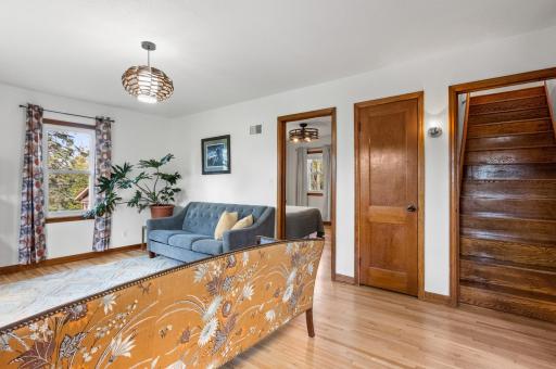 Beautiful Natural Woodwork with Original Wood Floors