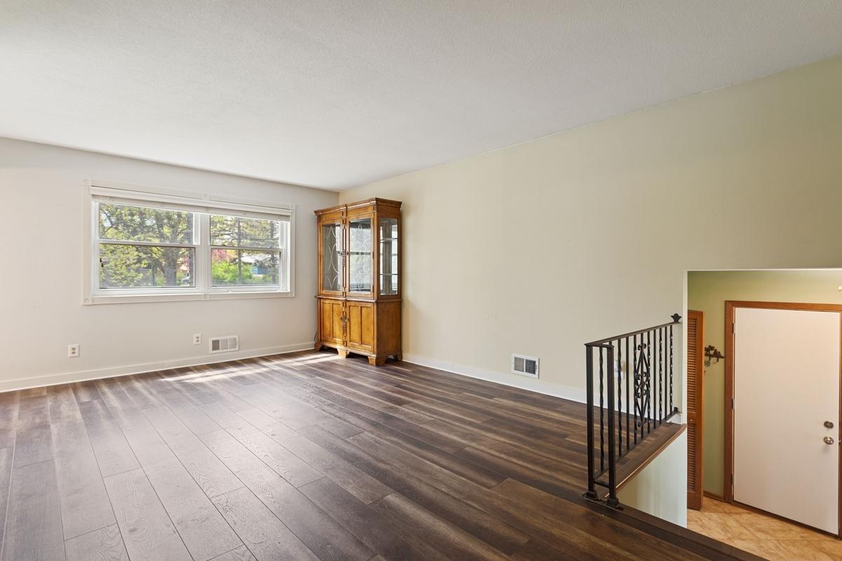 A standout feature is the unusually large foyer for a split-level, adding impressive space and a great first impression on entry!