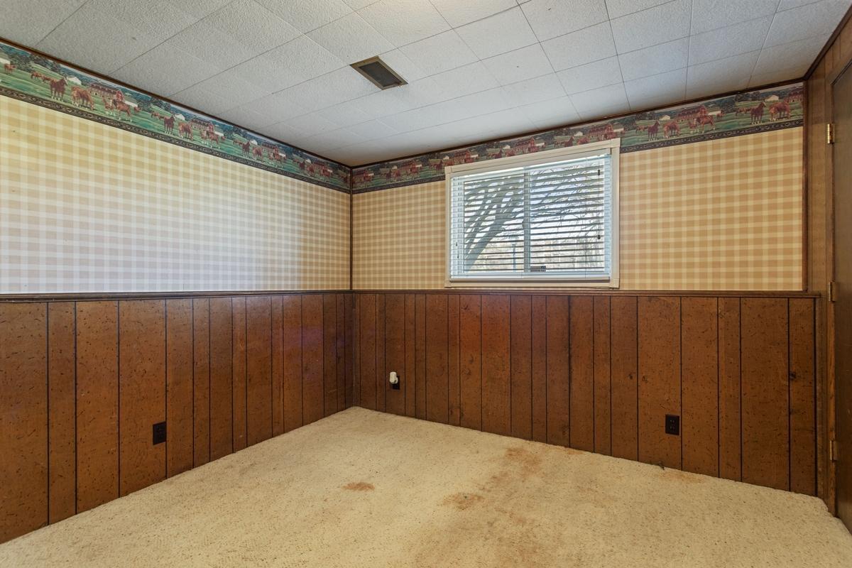Additional lower-level bedroom.