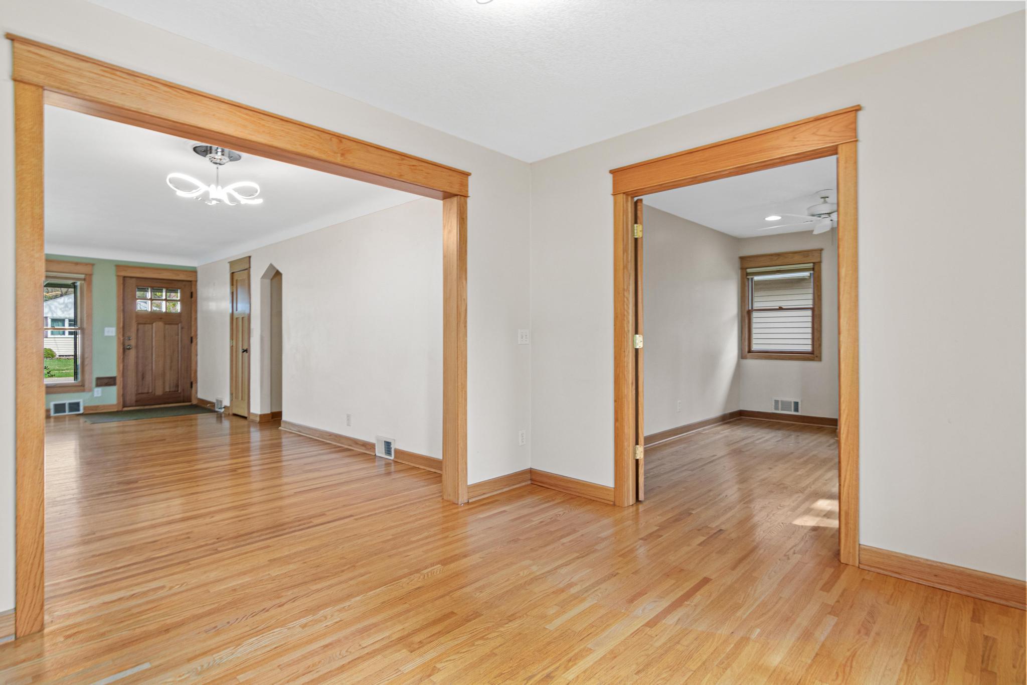 Dining room and Back bedroom