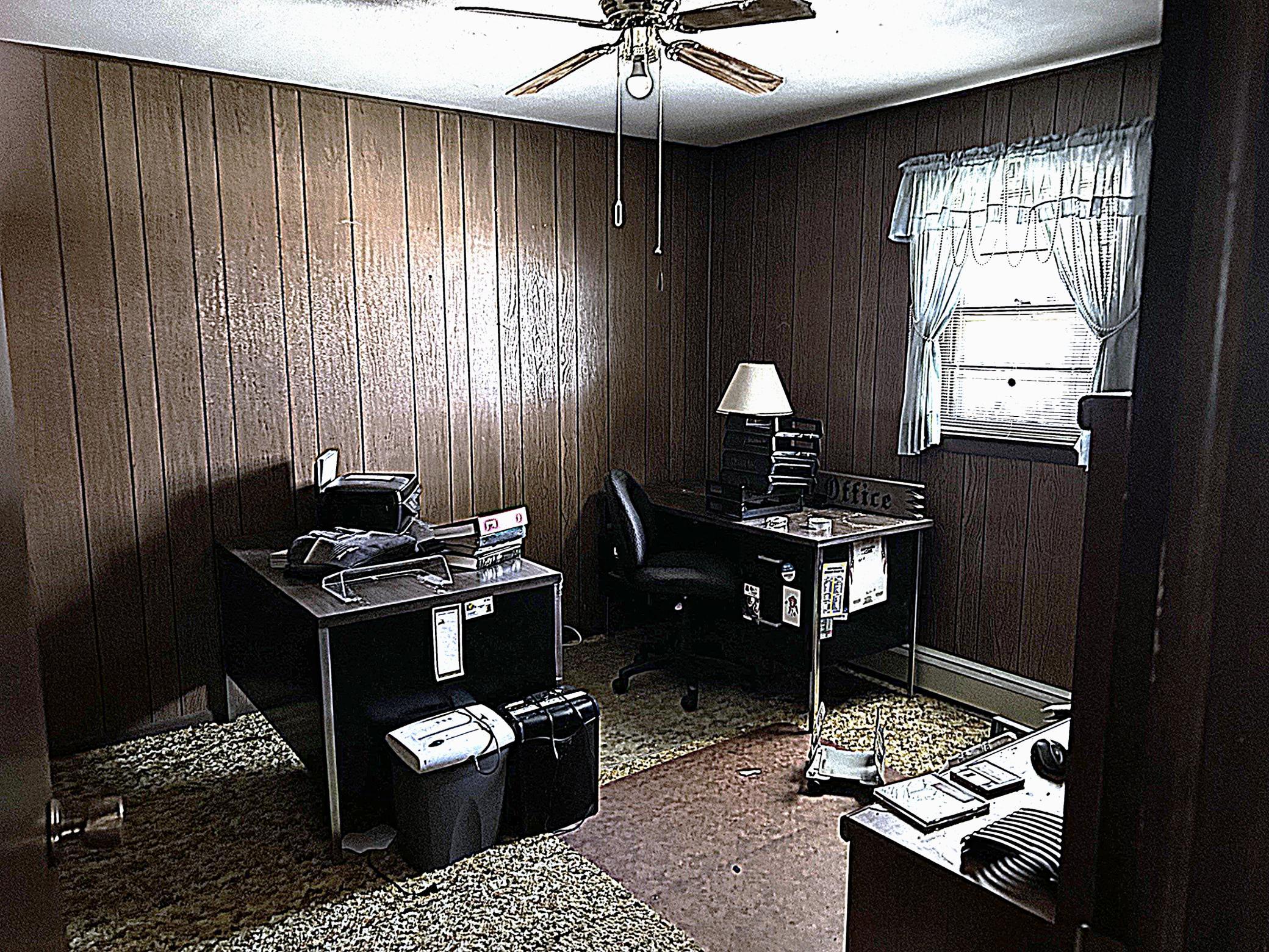 Bedroom or office area