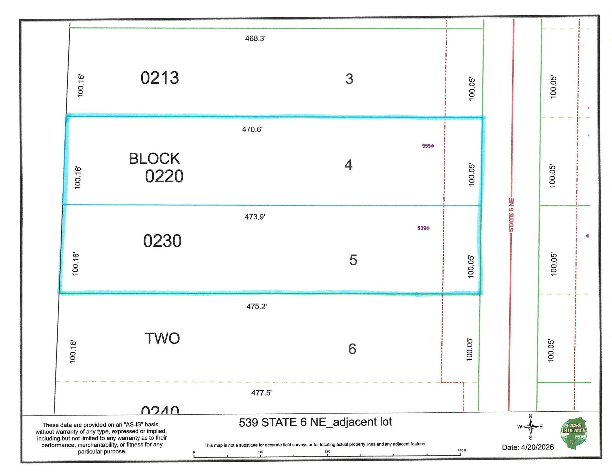 County map for house and adjacent lot .jpg
