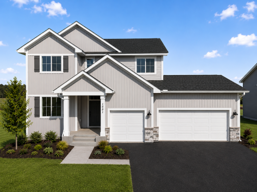 Exterior (Virtual Rendering of Sod, Asphalt, & Landscaping)