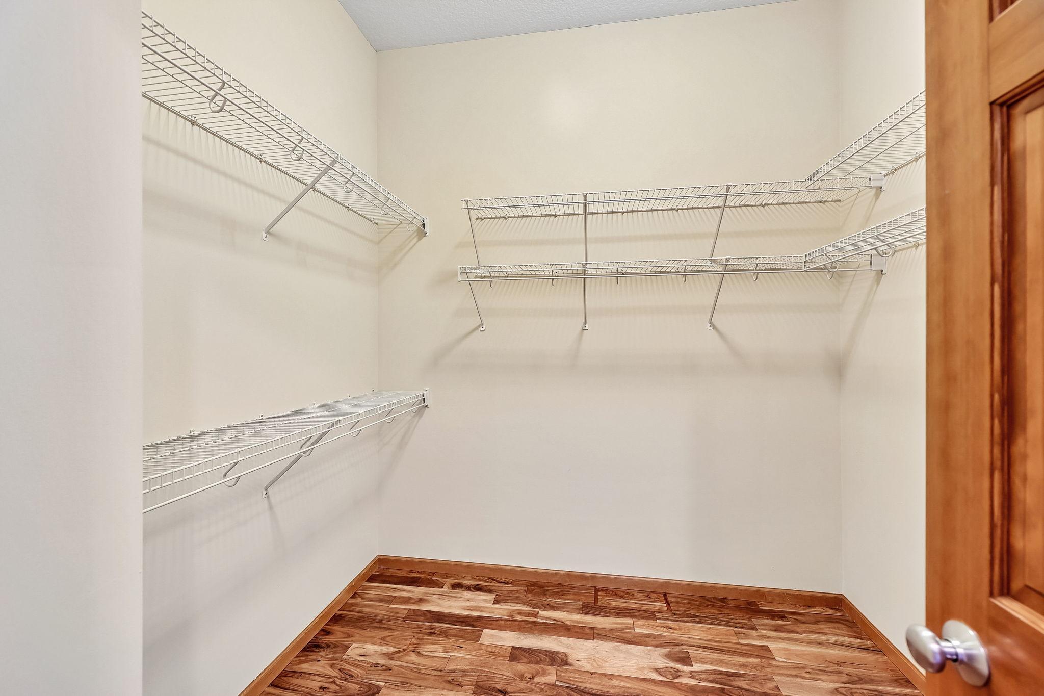 Walk in closet