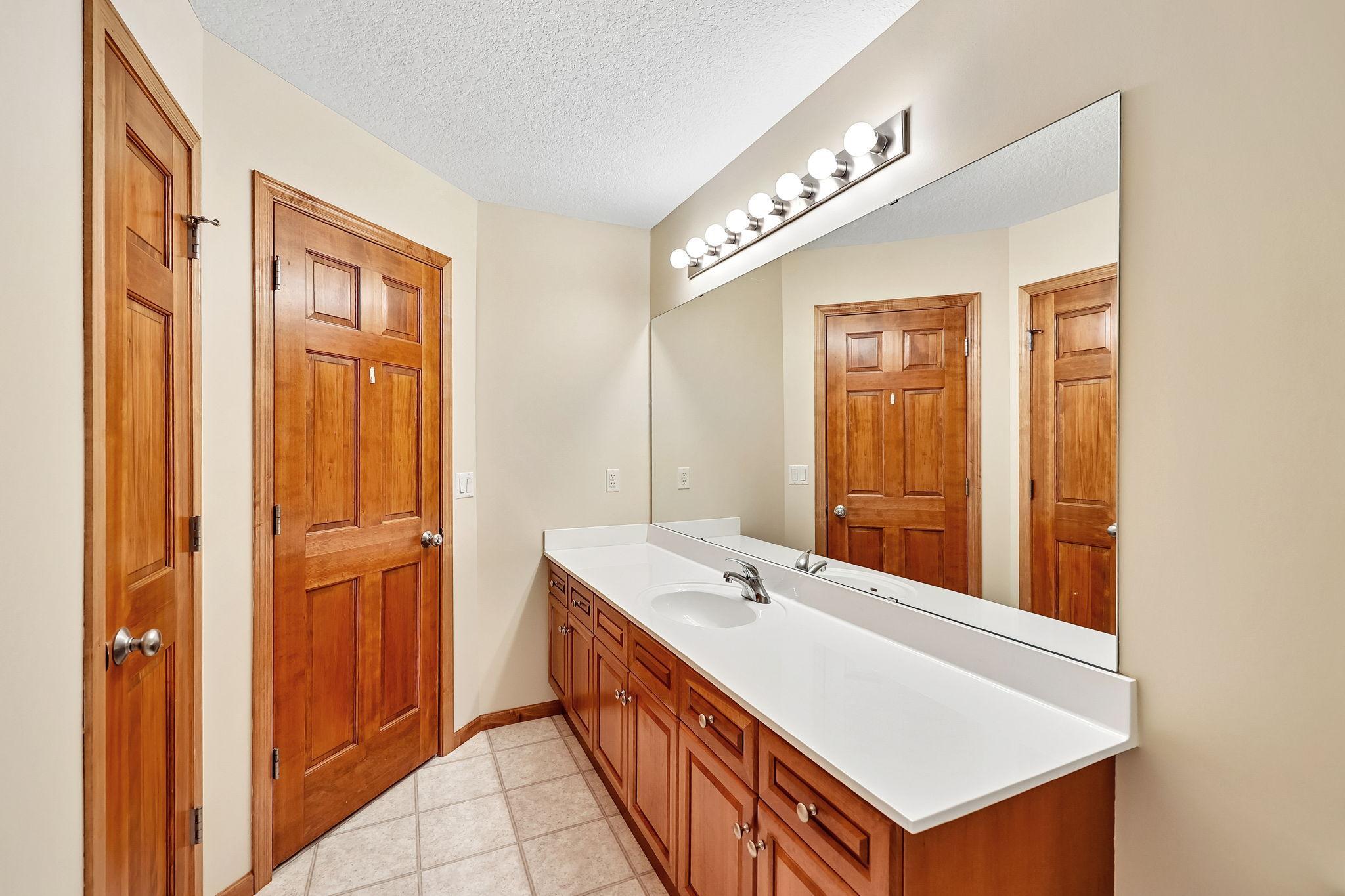 Lower level full bath