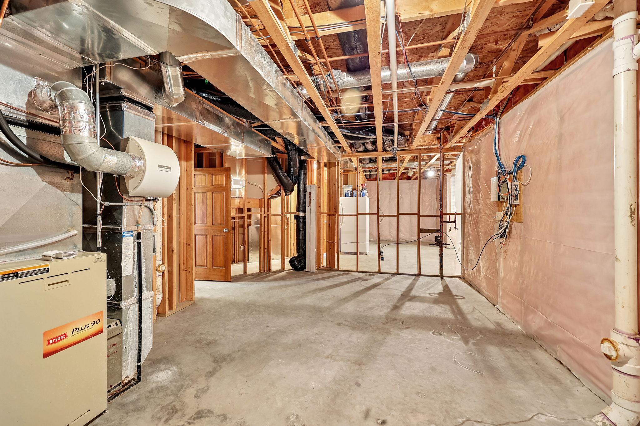 Mechanicals room/storage