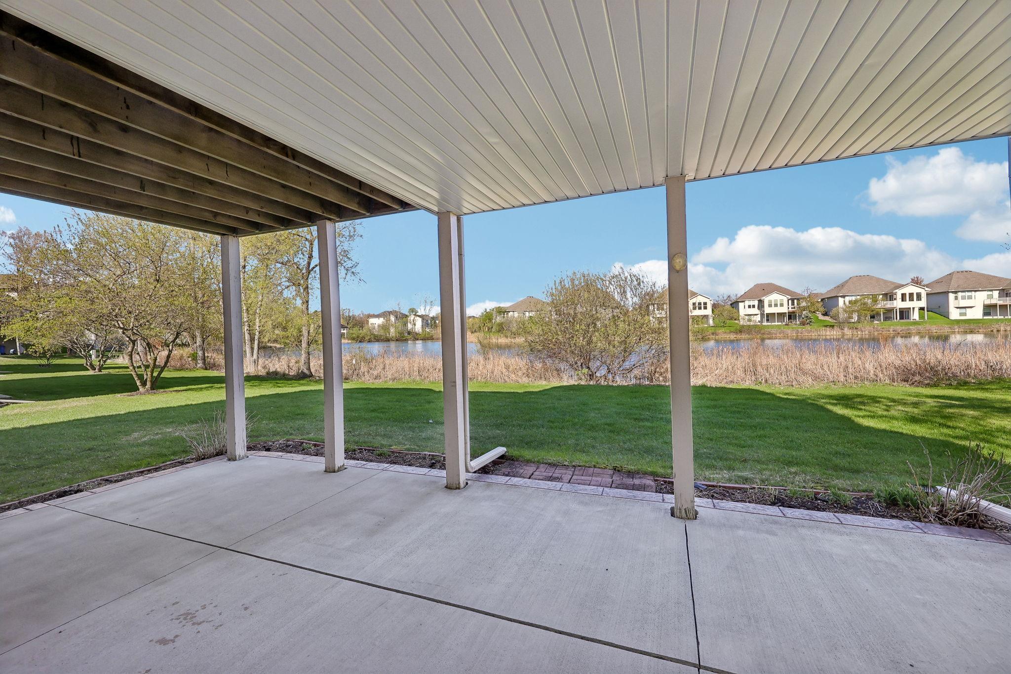 Patio with covered under-deck