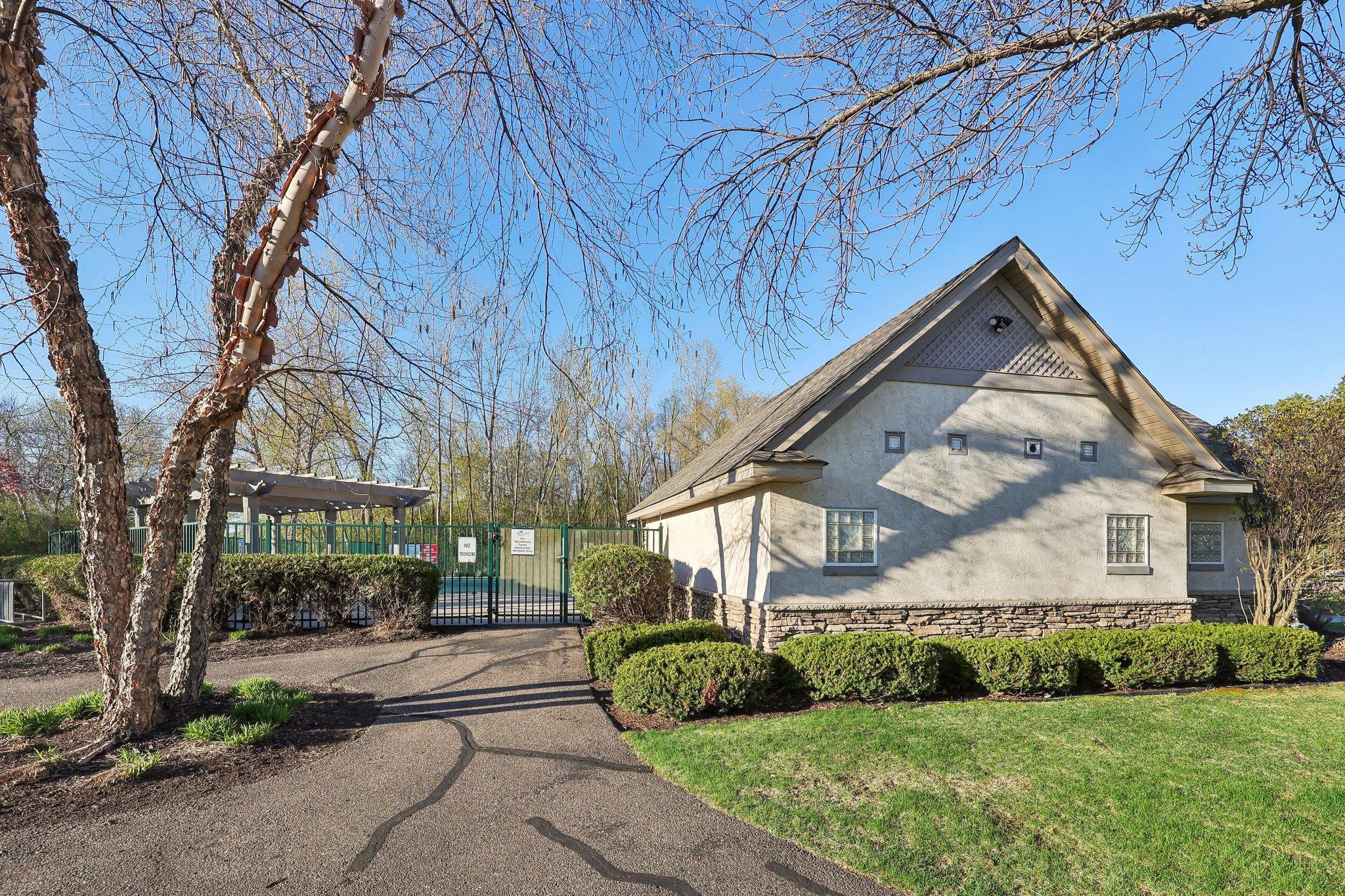 Home is part of association with pool and playground