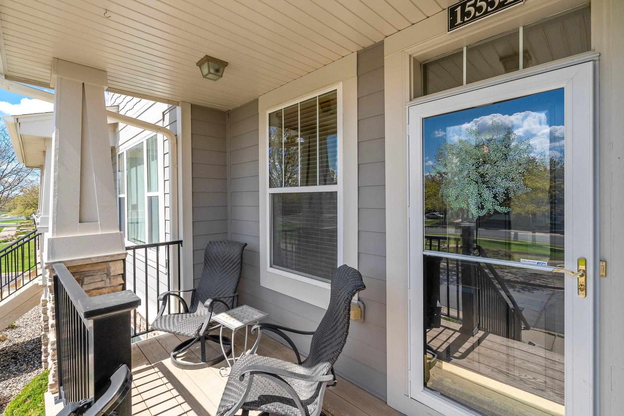 South Facing Front Porch - Great For That Morning Coffee