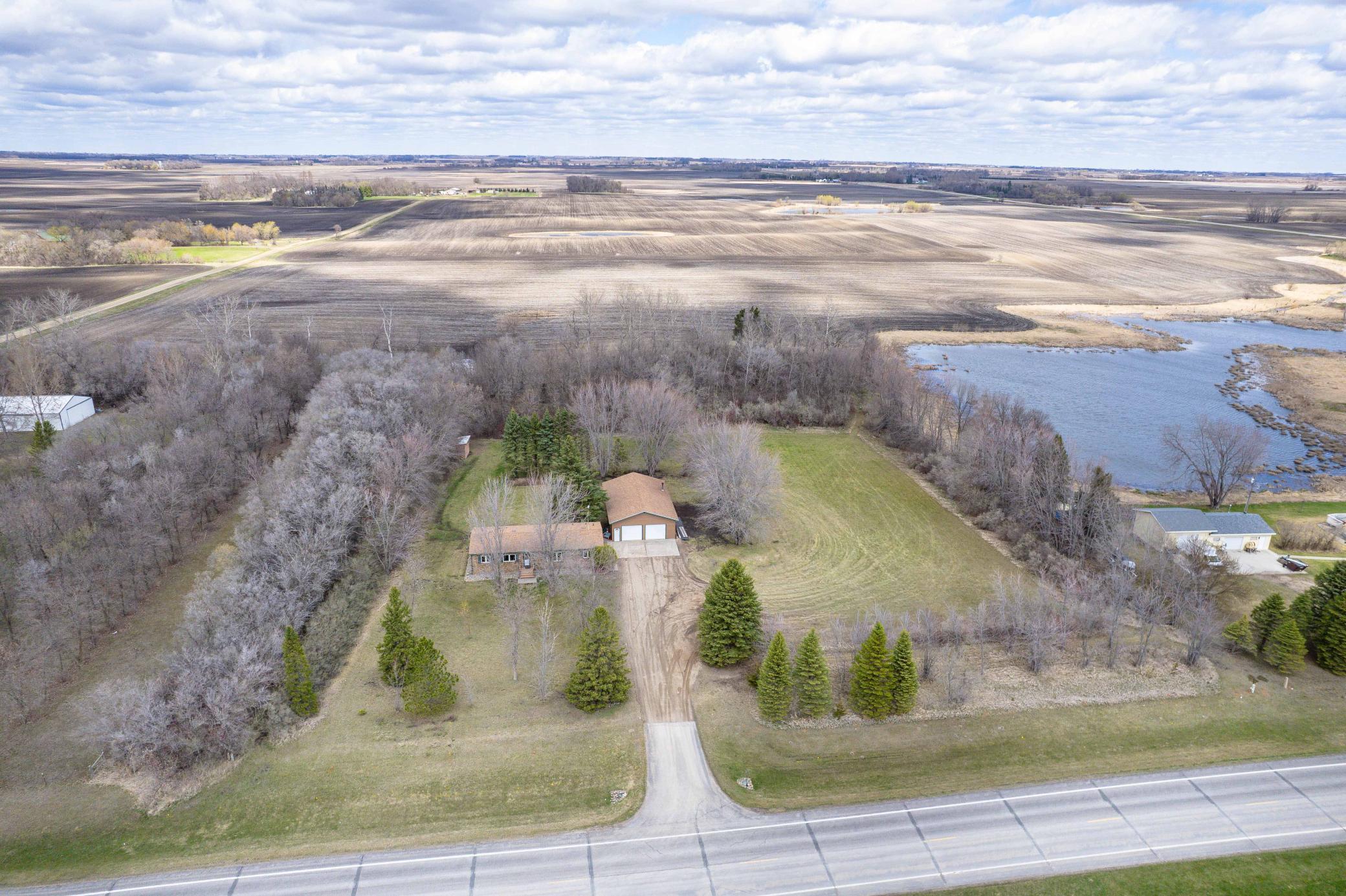Spacious 3.5+ acres of privacy