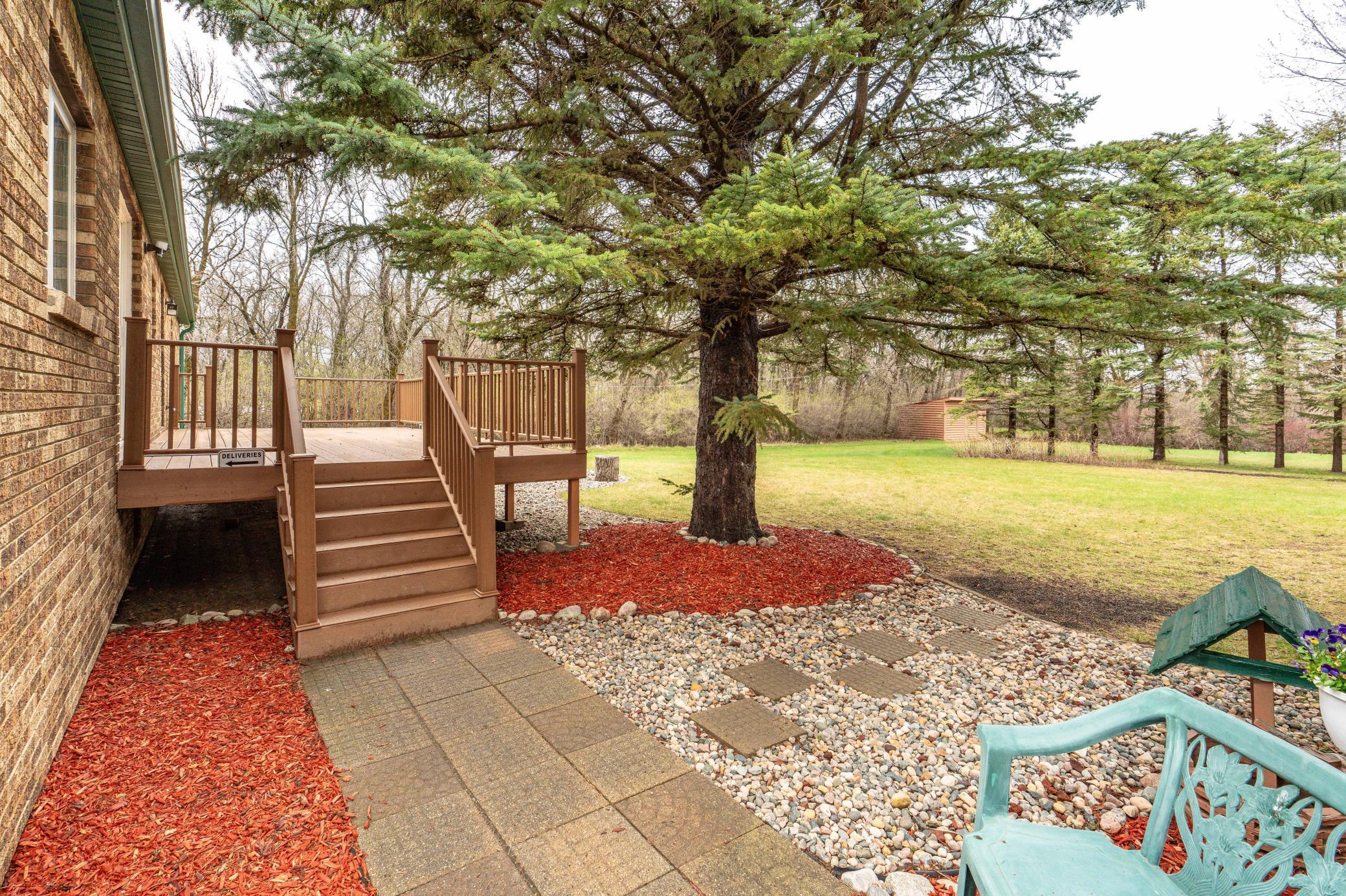 Deck Conveniently Located off Kitchen/ Dining