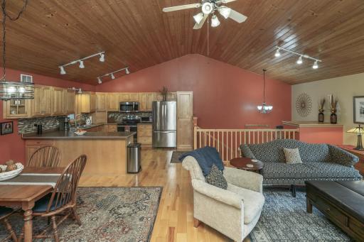 Spacious open-concept living makes entertaining effortless.