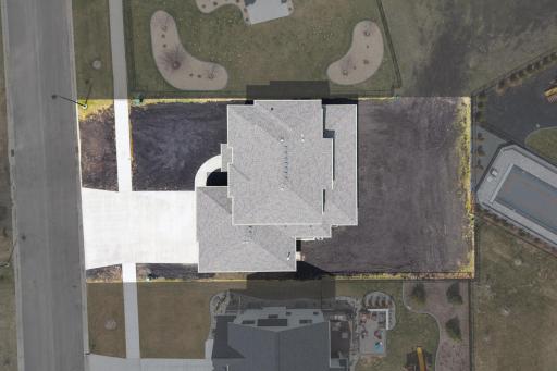 Weslee drone shot - lot approximately 80 x 150