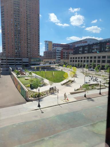 View from your home of the new park.