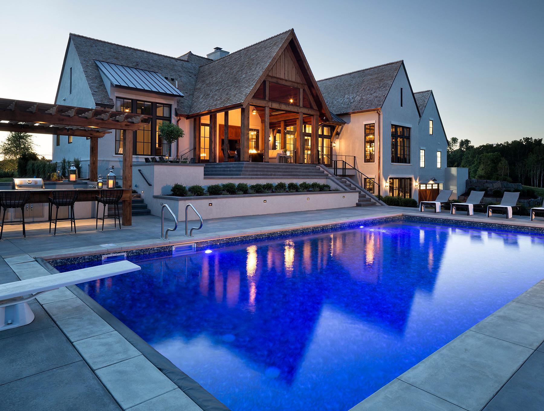 Luxurious backyard perfect for entertaining