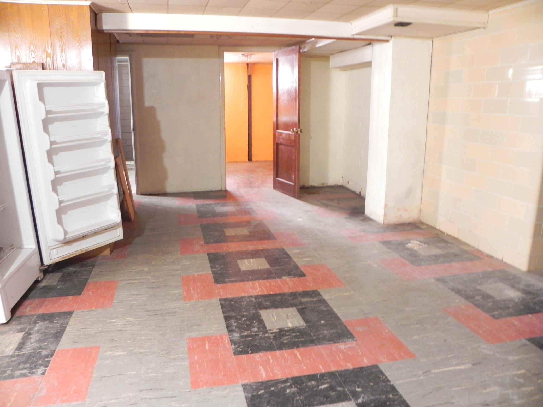 Basement room