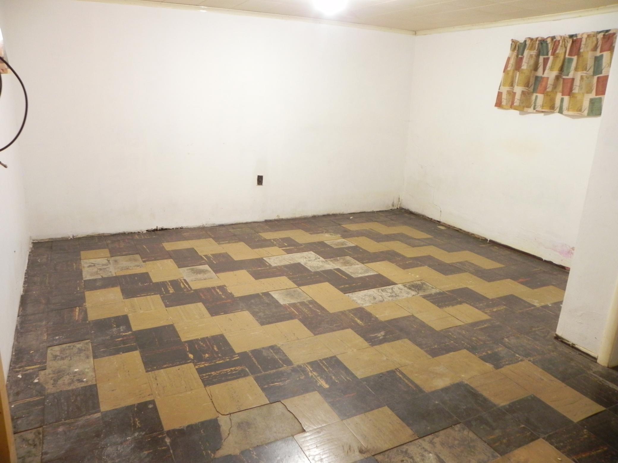 Basement room