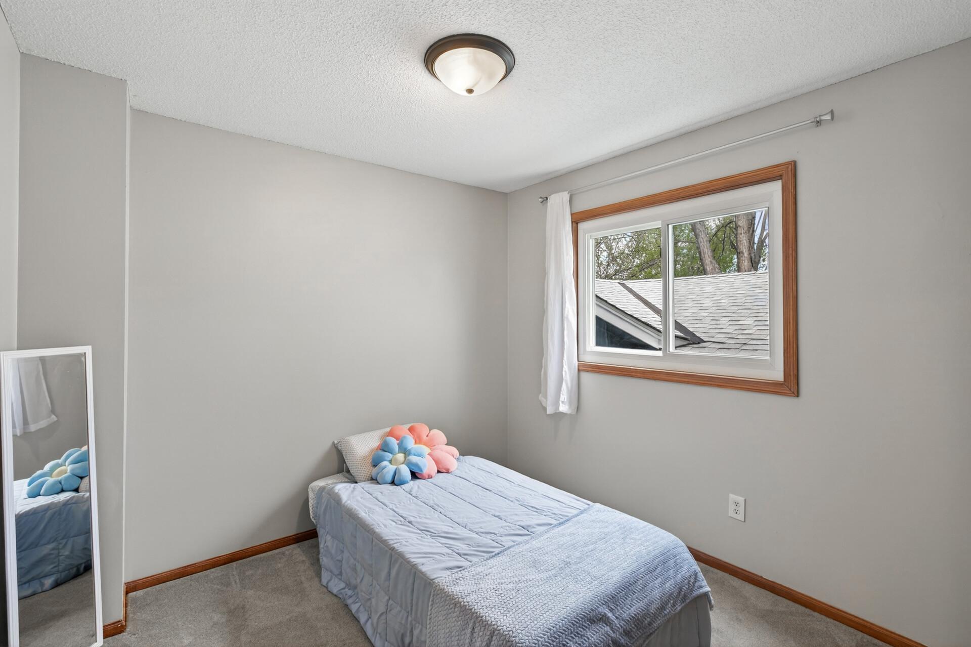 Secondary bedroom on upper level