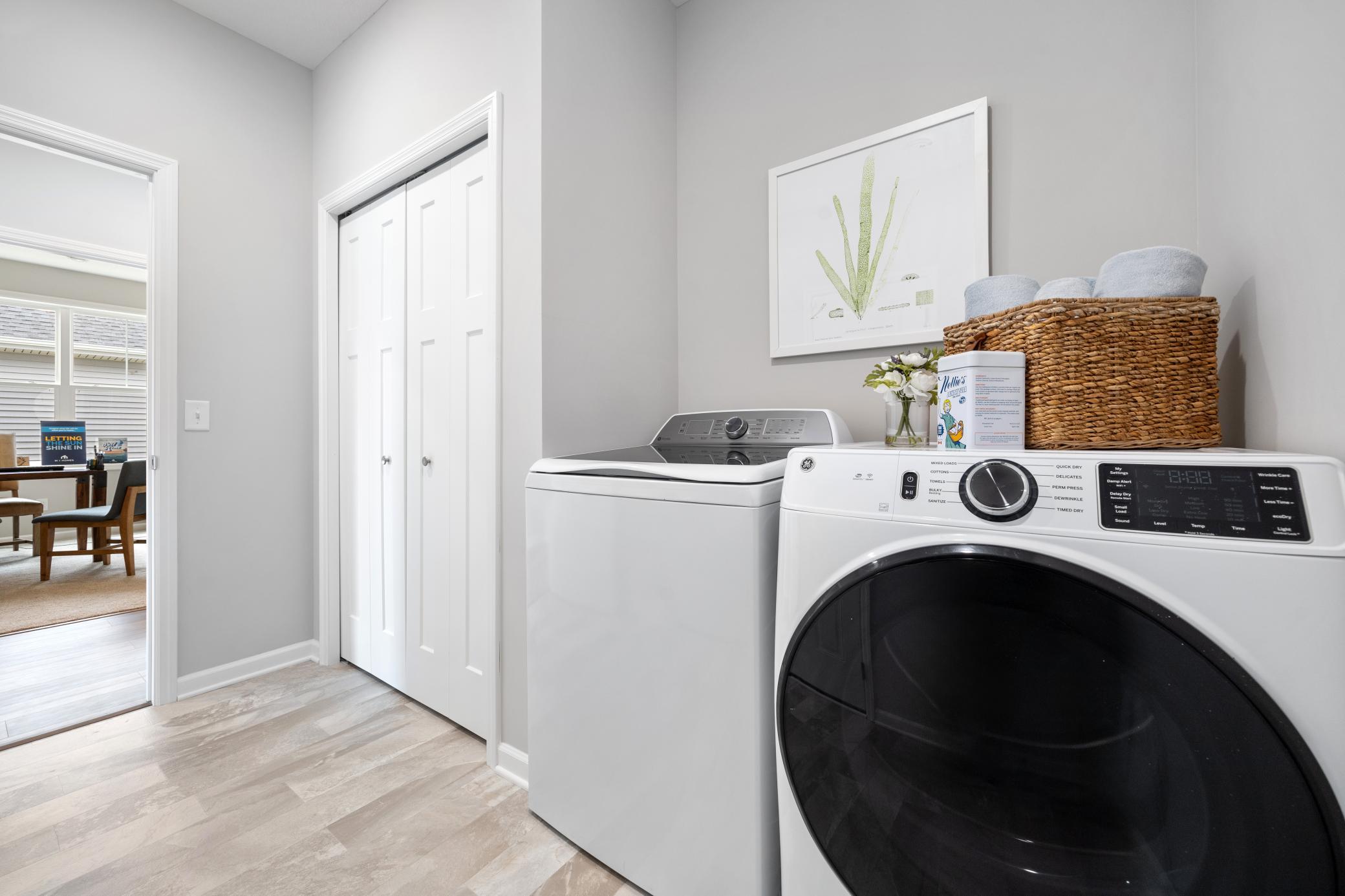 Laundry Room - Model home picture.