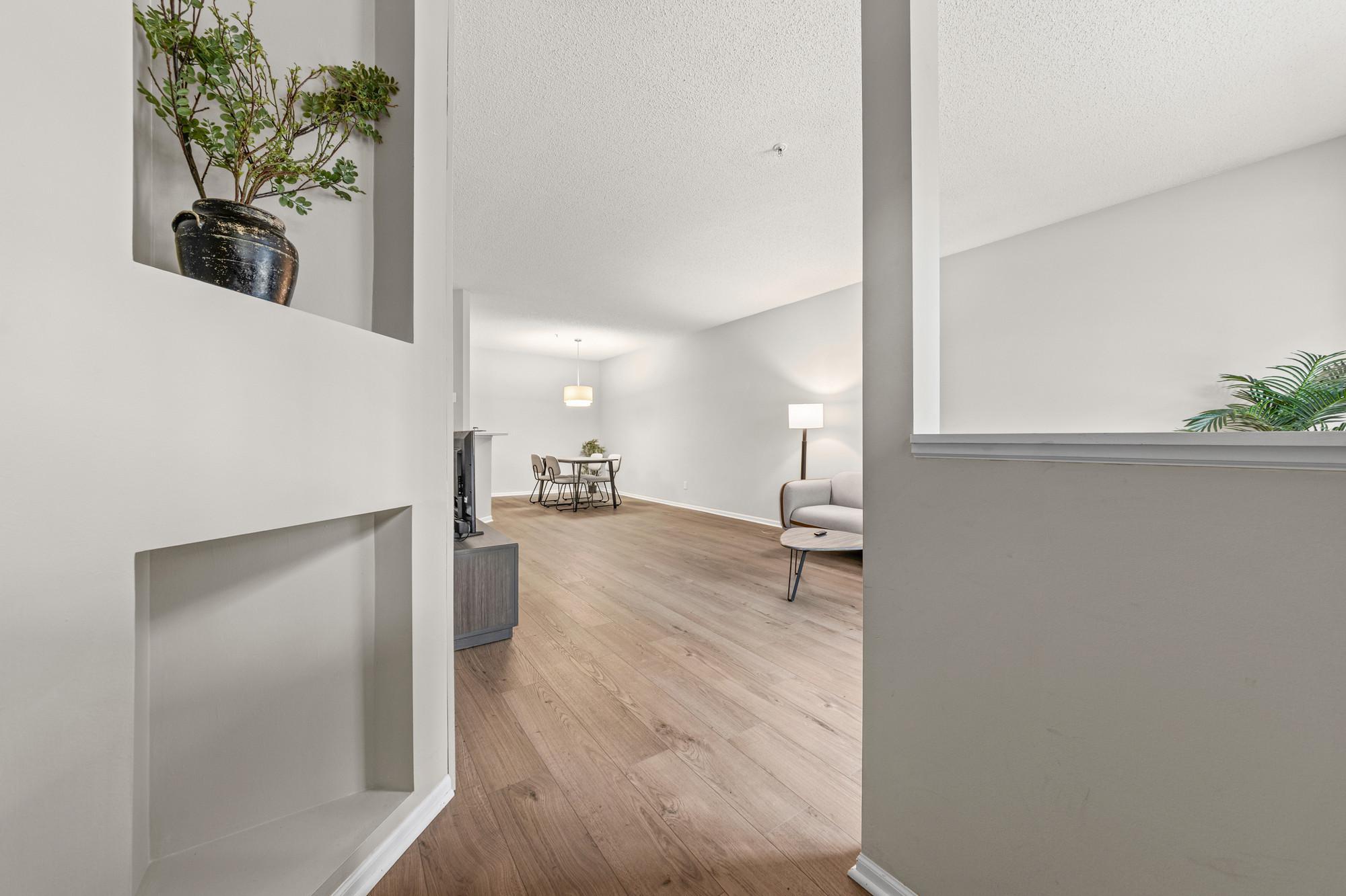 All new LVP floors throughout the main level