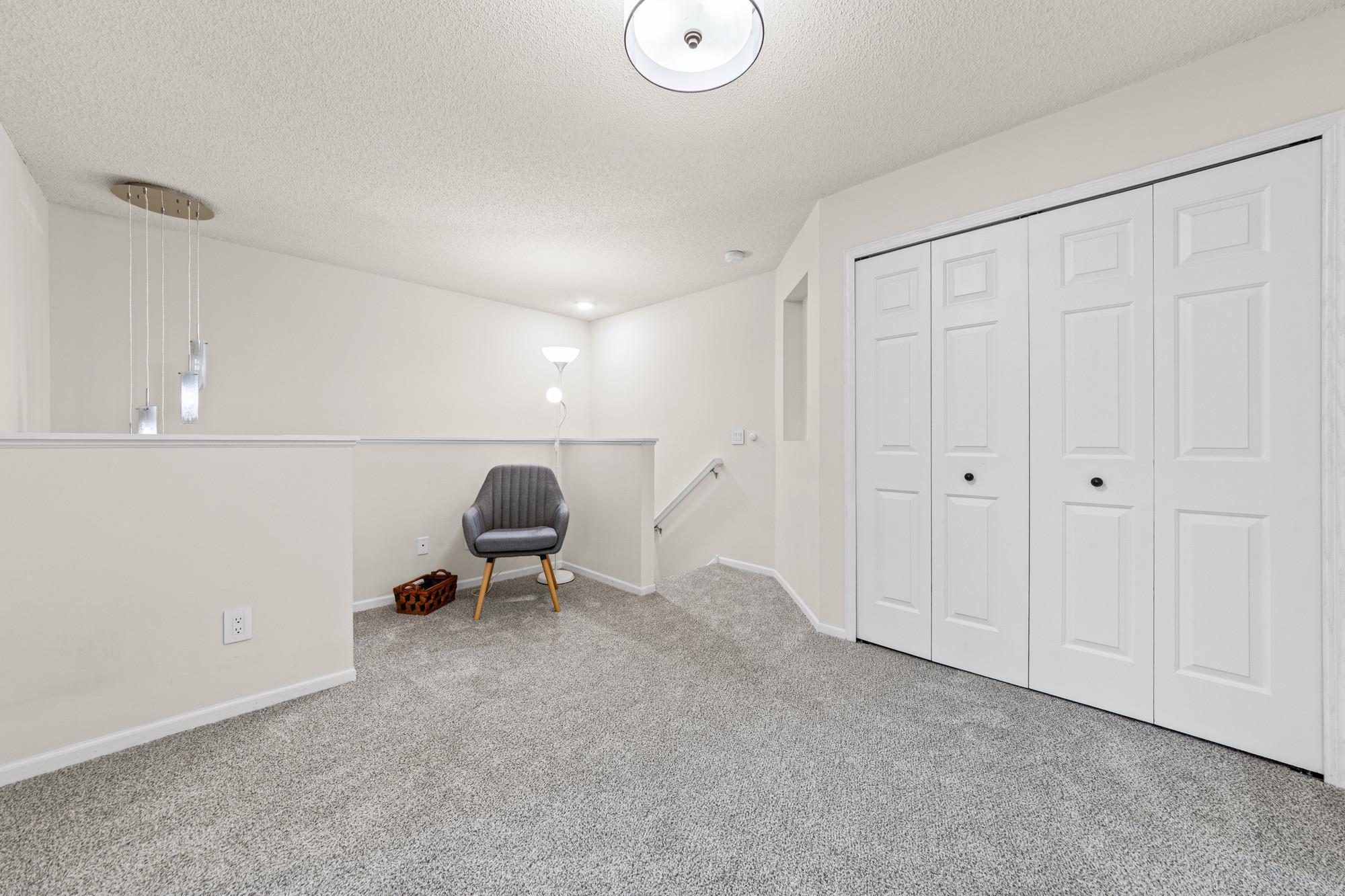 New carpets throughout the upstairs