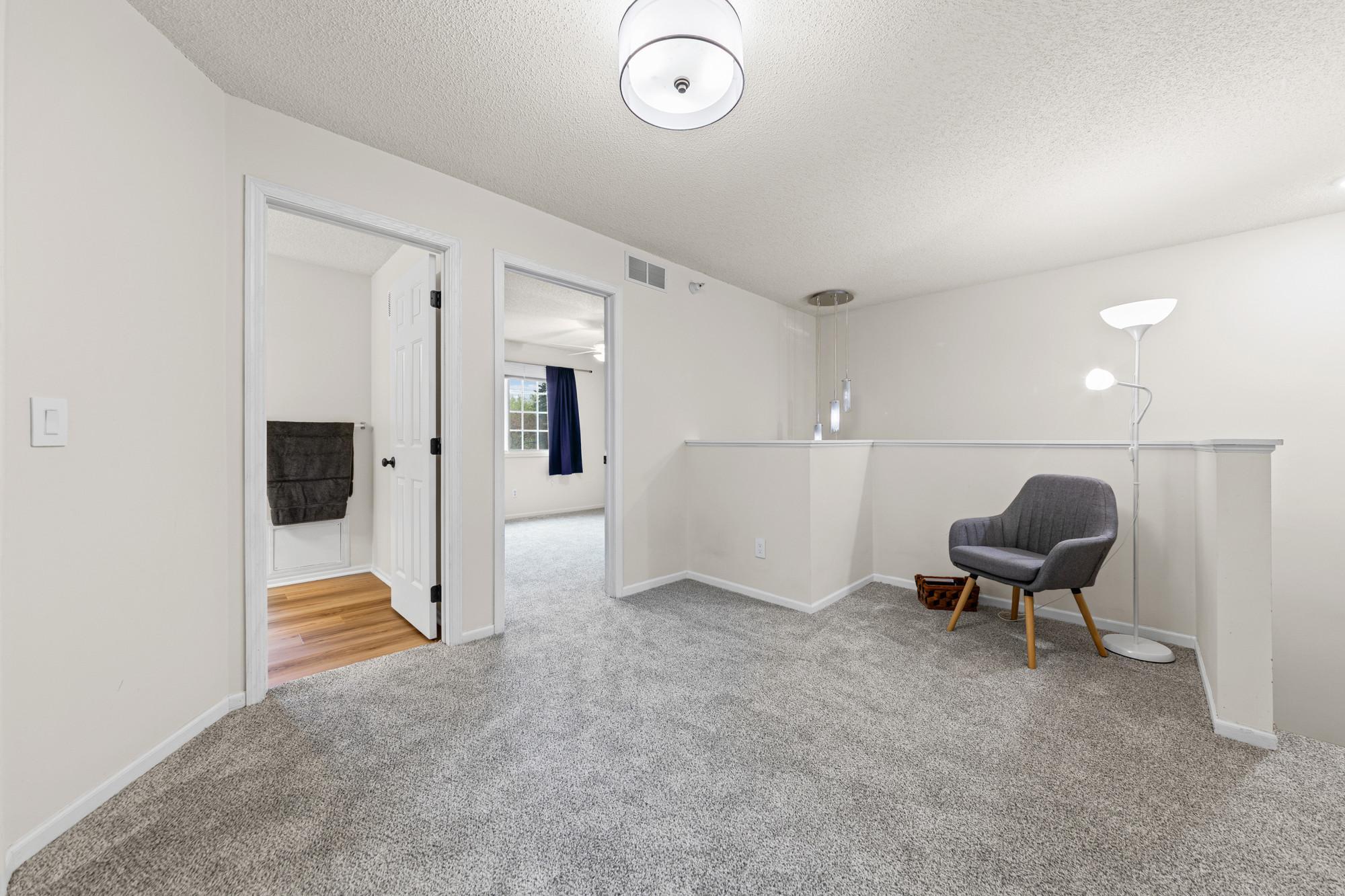 New carpets throughout the upstairs