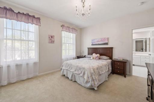 Upper Level Bedroom 2 with full ensuite bathroom