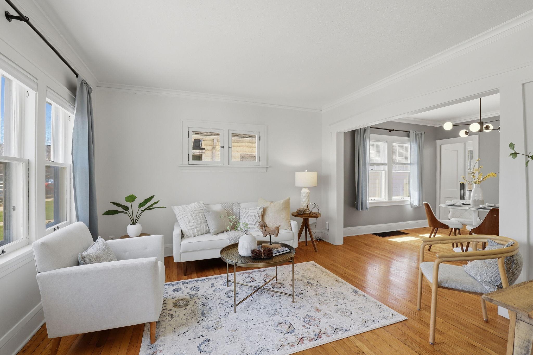 Gorgeous hardwood floors