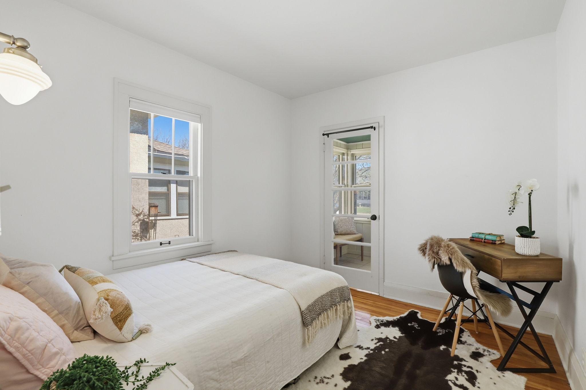 Main floor bedroom