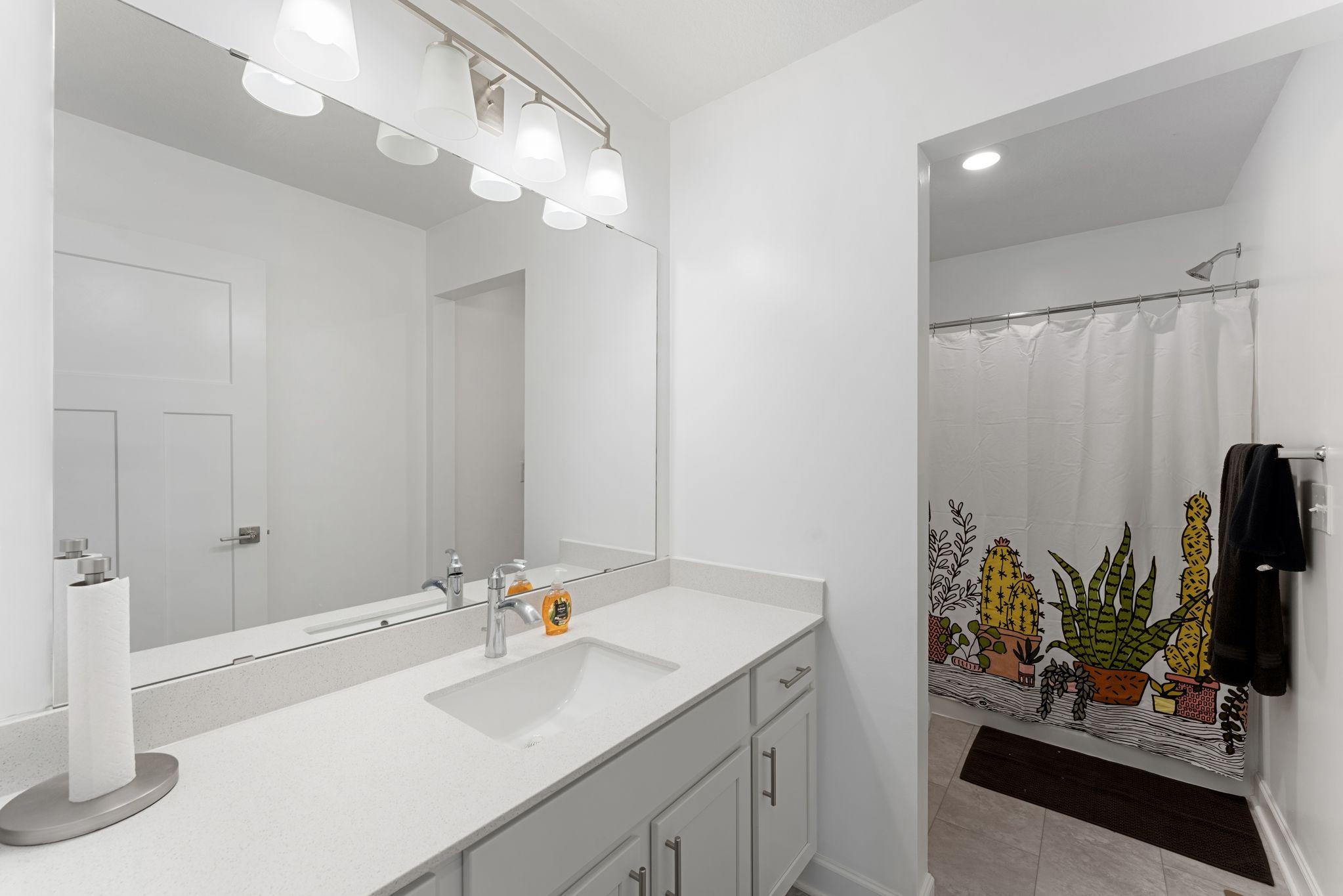 Upstairs Full bath