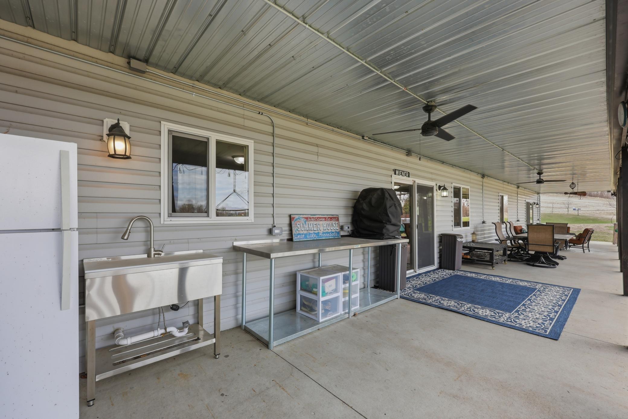 Outdoor Kitchen Area