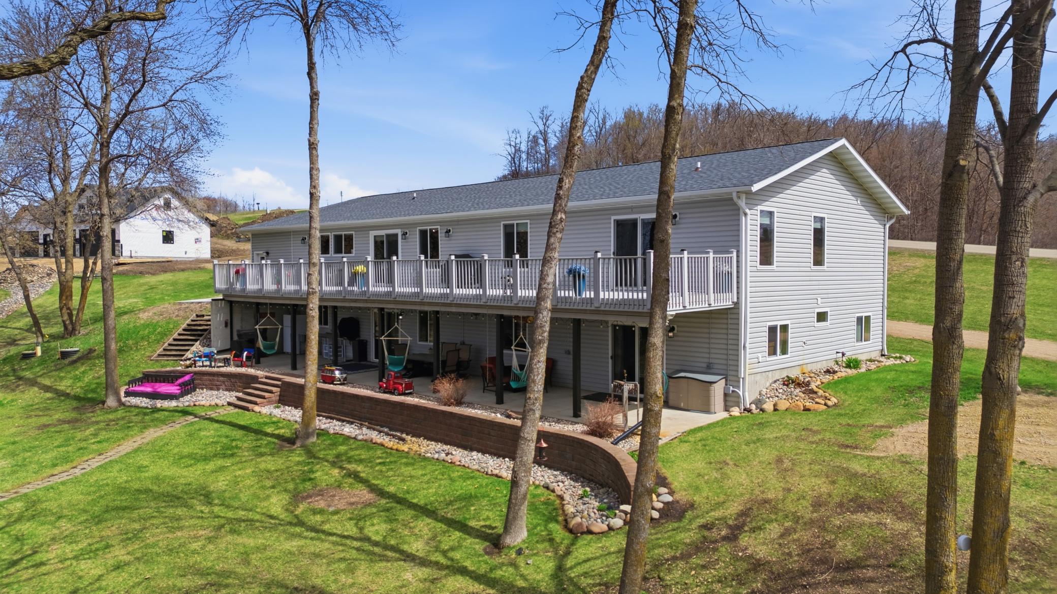 Walkout with lake views!