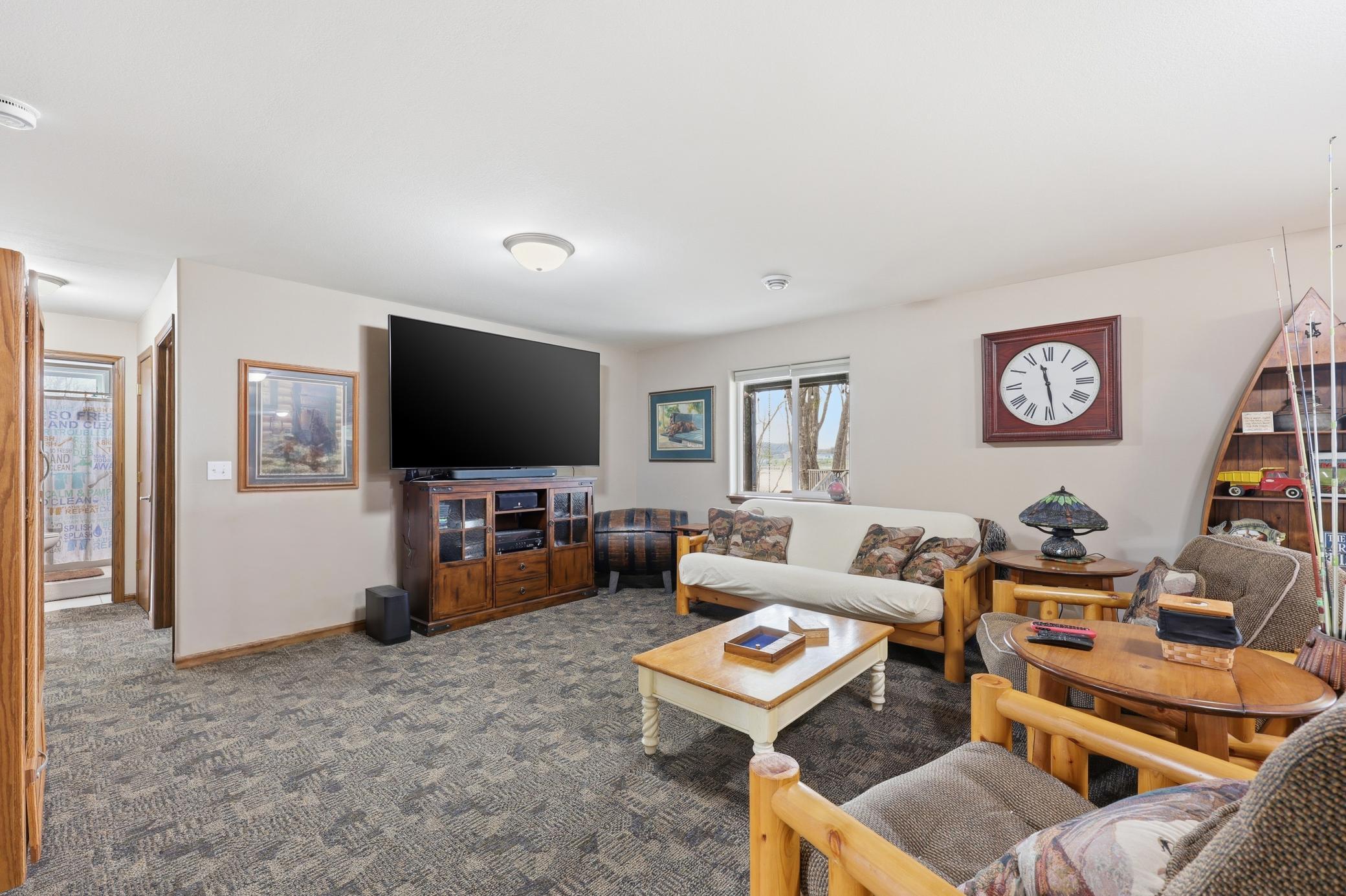 Fun Family Room - Lower Level